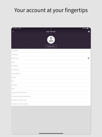 Omni Club iPad screenshot