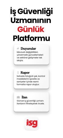 Kırmızı İSG App screenshot