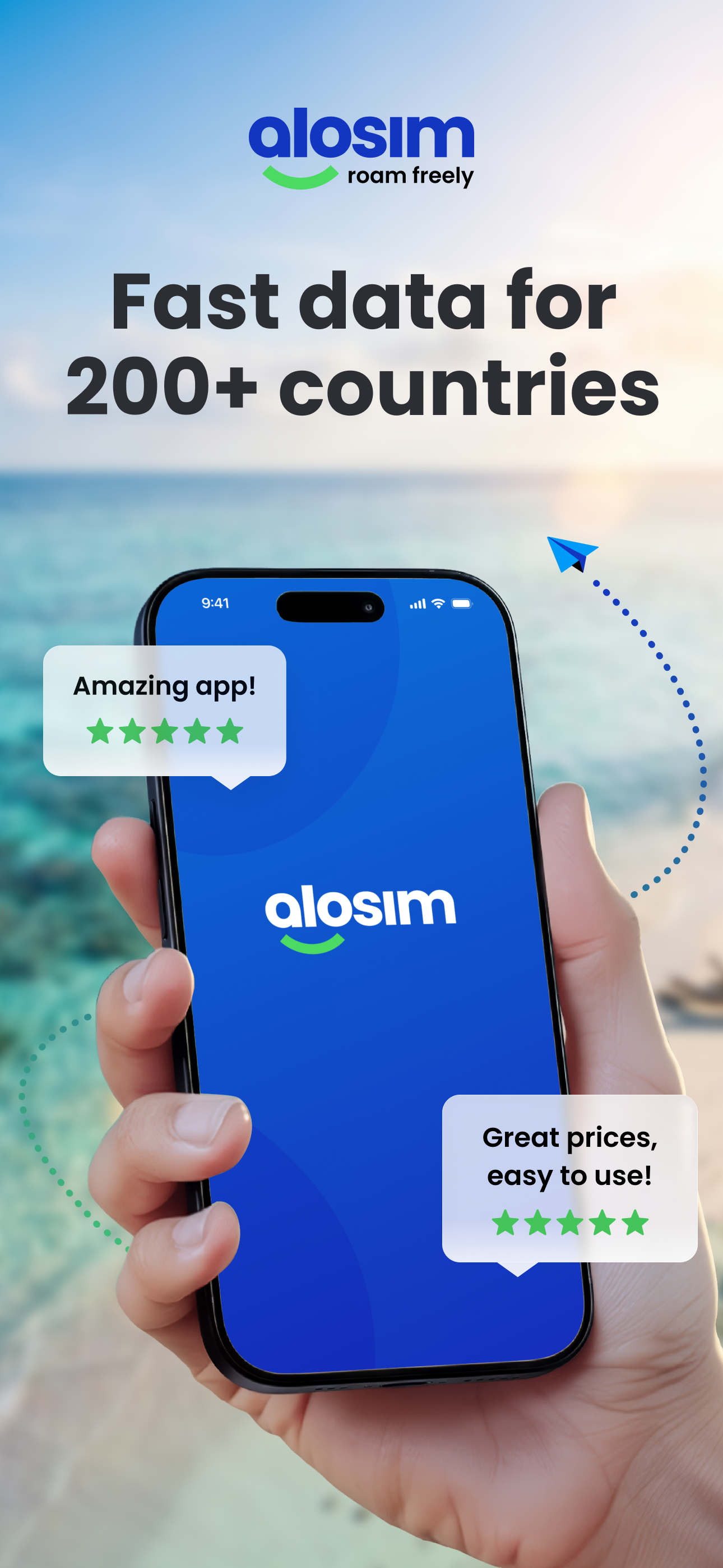 aloSIM: 5G Prepaid Travel eSIM