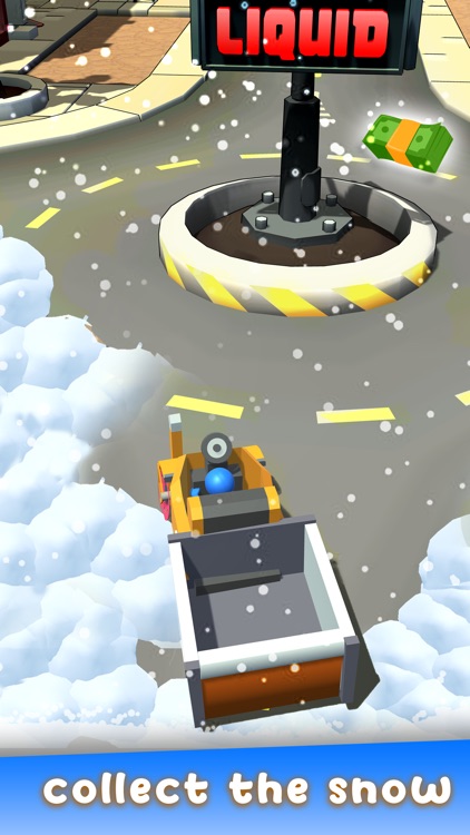 Snow Plow :  Snow Race Game