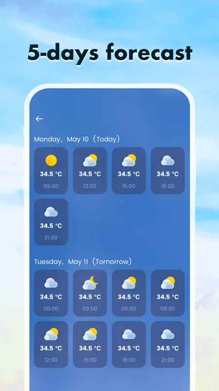 Halo Weather: Weather Forecast screenshot 2 of 5