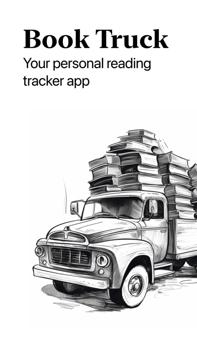 Screenshot #1 pour Book Truck - Reading Tracker
