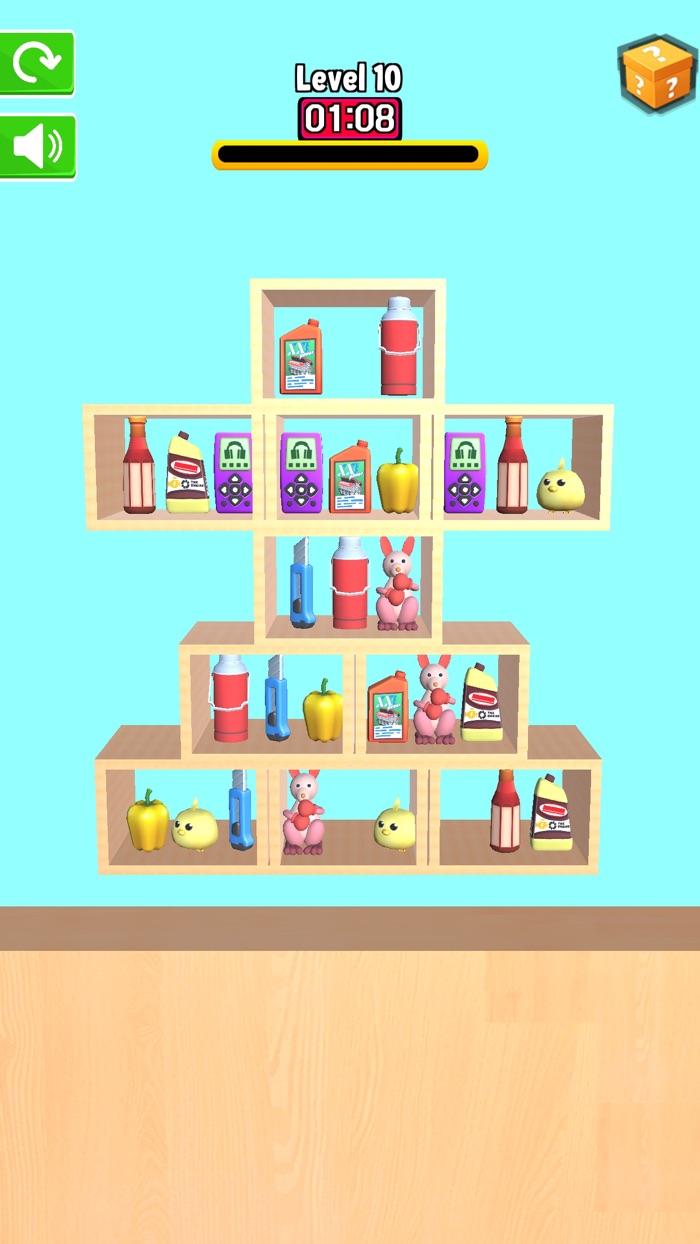 Wall Shelf Sort 3D