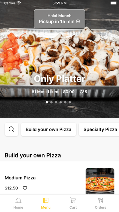 Halal Munch To Go iPhone screenshot 2 - Food & Drink app
