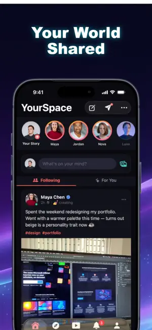 YourSpace Social screenshot 1
