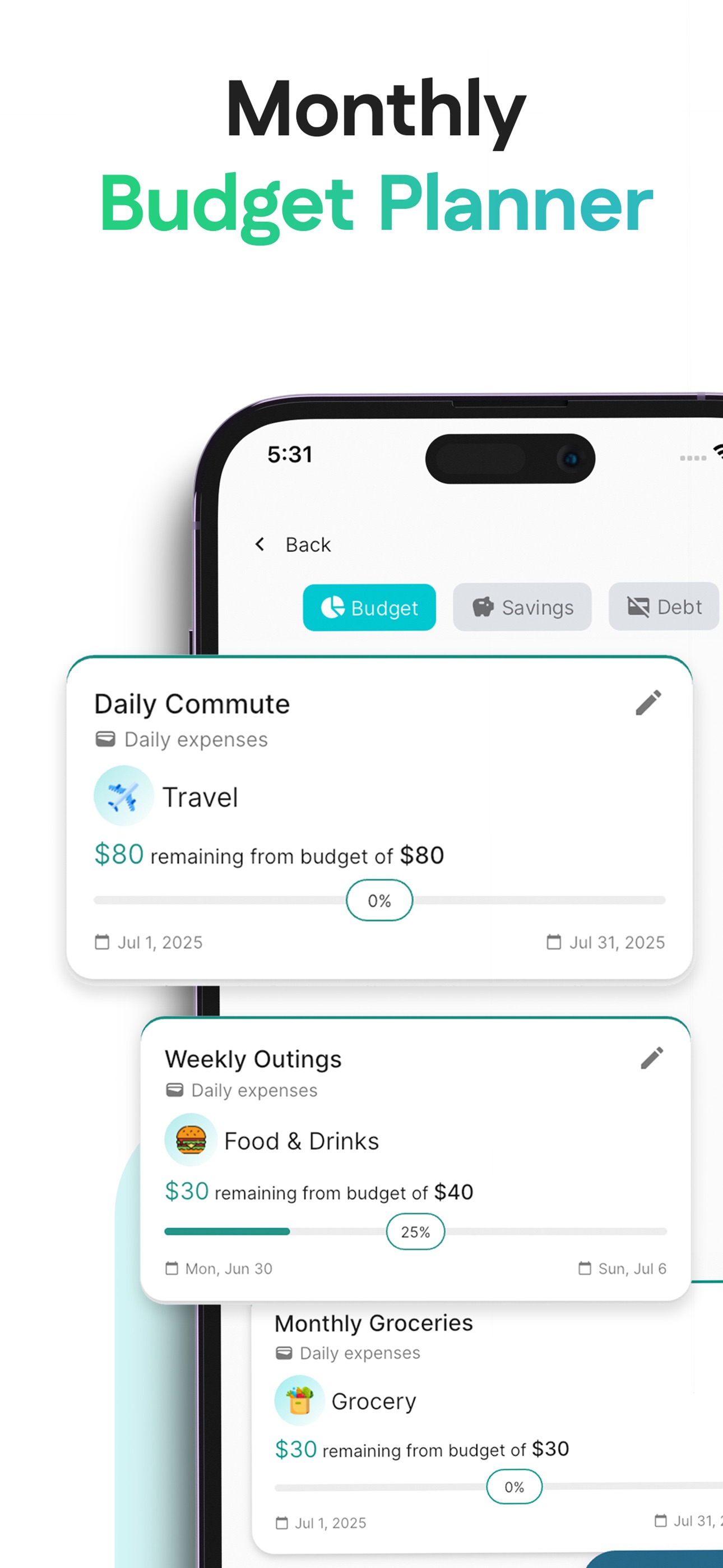 Rolly: AI Money Budget Planner screenshot 4