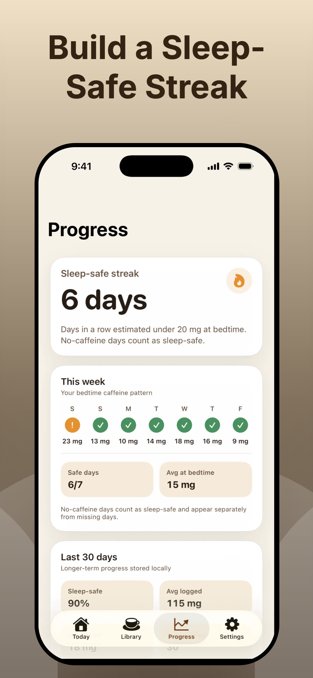 Last Sip: Caffeine Tracker screenshot 3