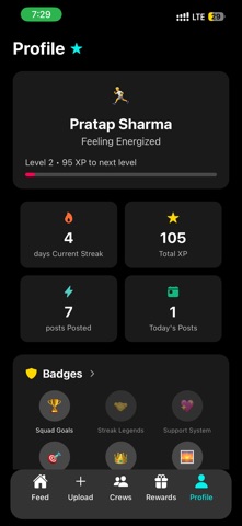 WeSweat: Longevity Habits screenshot