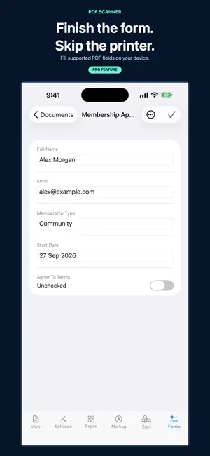 PDF Scanner: Scan Sign OCR screenshot 4