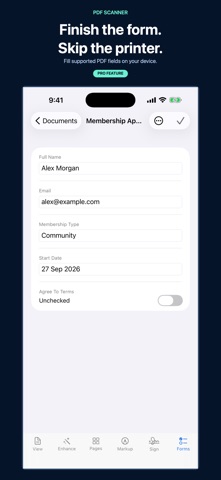 PDF Scanner: Scan Sign OCR Screenshot 4 of 6