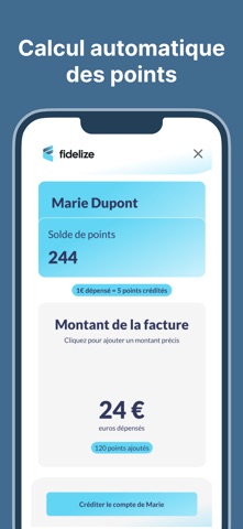 Fidelize Marchand screenshot