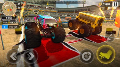 Monster Trucks 4x4,offroad,jam Screenshot