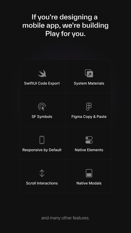 Play: Create Better Apps