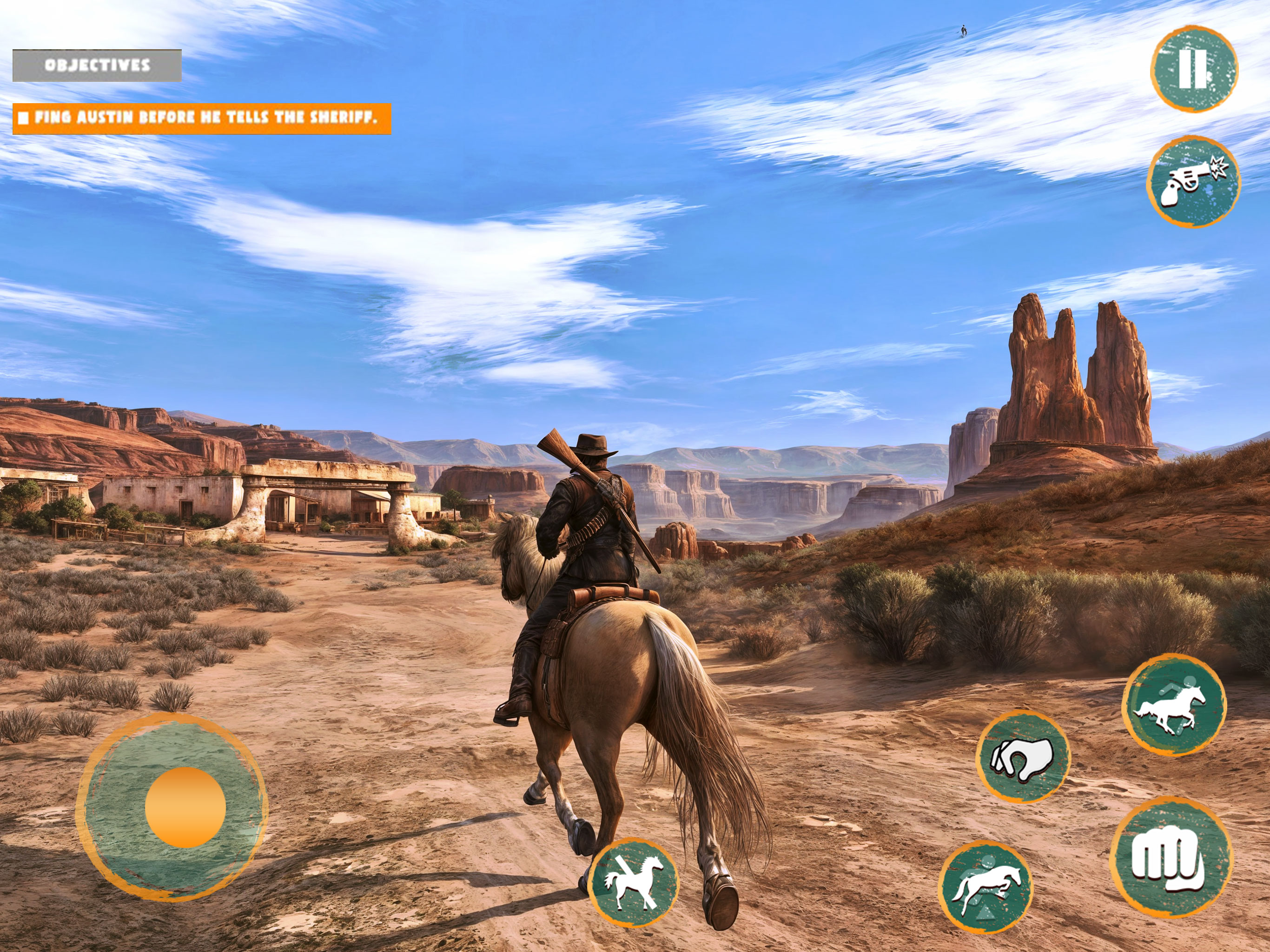 Cowboy Vs Sheriff: Horse Sim screenshot 6