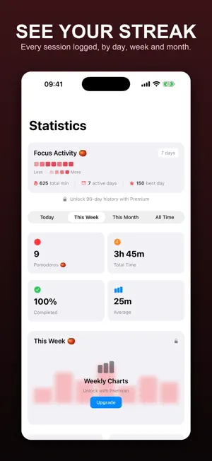 Pomodoro Timer: Study Focus screenshot 2