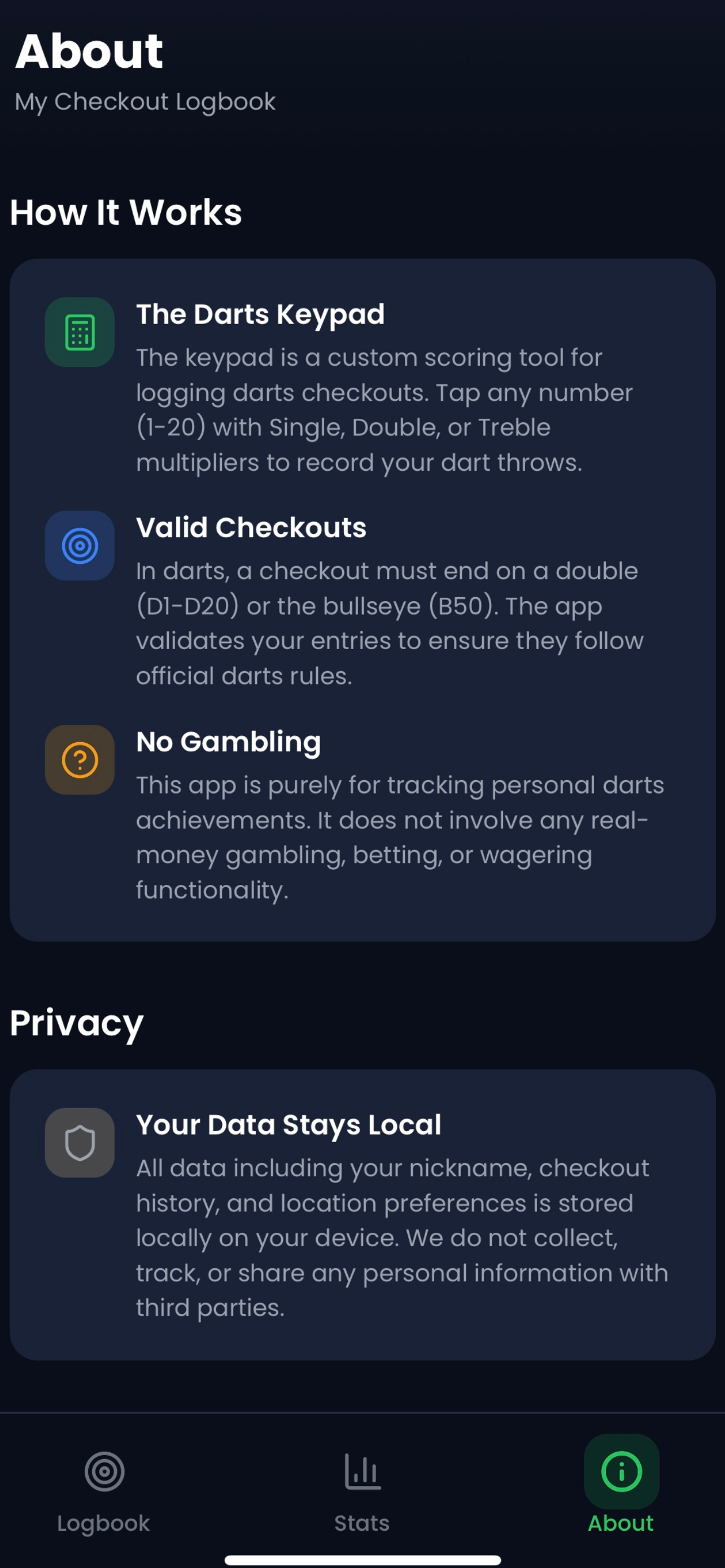 My Checkout Logbook