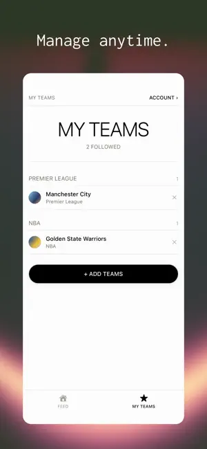 Countdown Sports screenshot 3