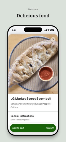 Greco's Pizzeria iPhone screenshot