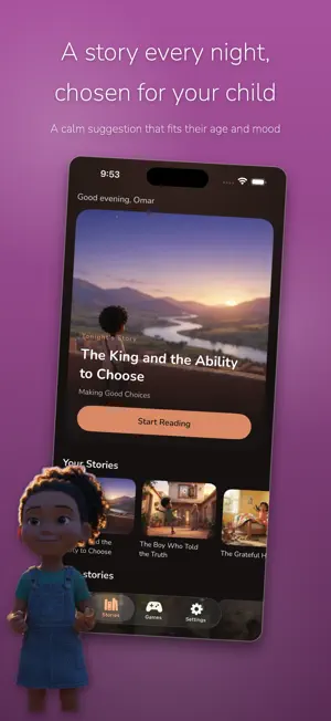 Muslim Kids Bedtime Stories screenshot 1