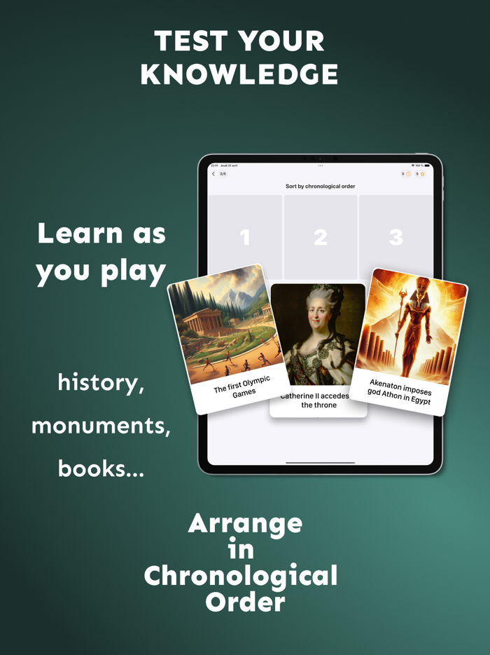 TimeSort - history game