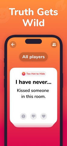 I Have Never - Party Games iPhone screenshot