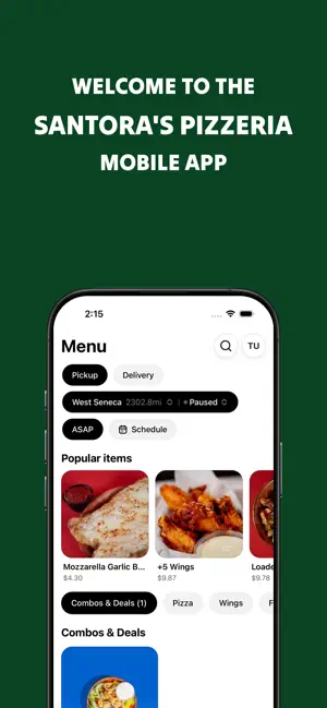 Santora's Pizzeria - Order Now screenshot 1