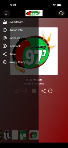 KQMO 97.7 FM - LA MAS GRANDE iPhone screenshot