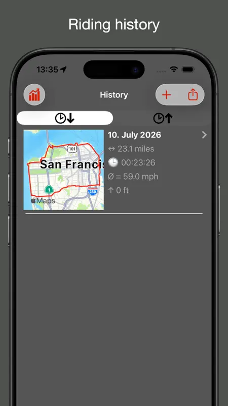 Fitmeter Bike - Fahrrad Tacho screenshot 3 of 8