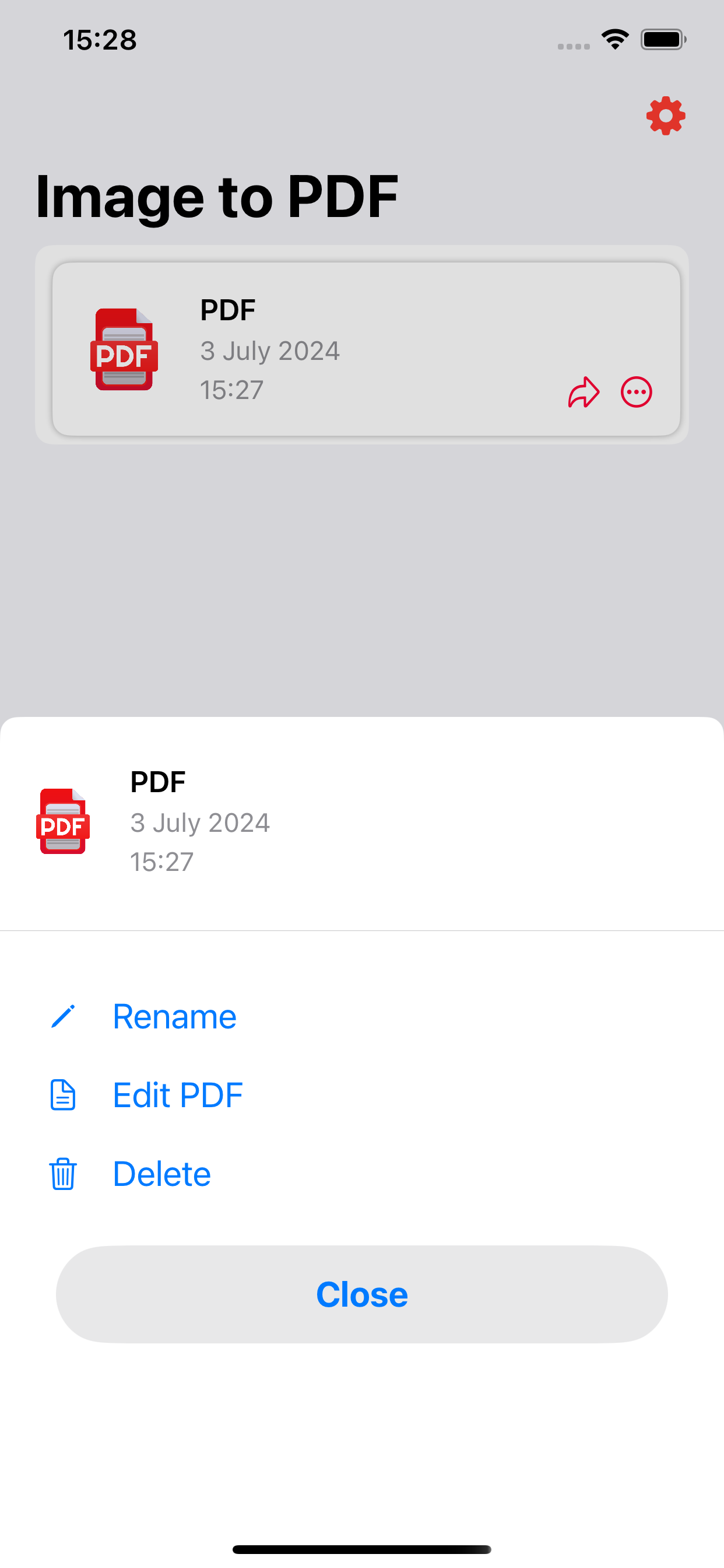 Image to PDF : Convert Photos