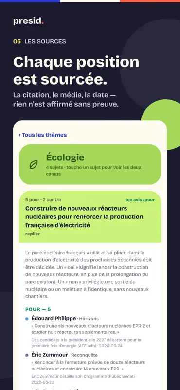 presid — présidentielle 2027 screenshot 5 of 5