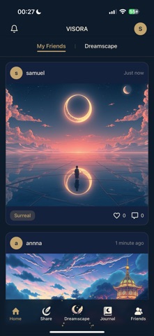 Visora Dreams screenshot