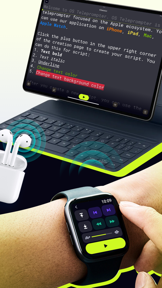 #5. OS Teleprompter (macOS) 由: 垠锋 吴