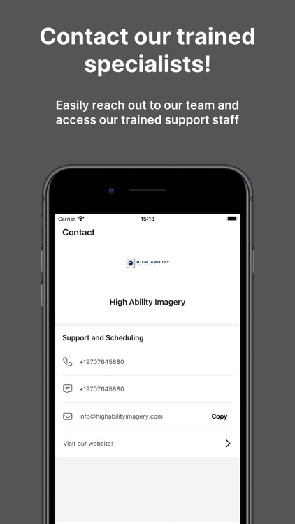 High Ability Imagery