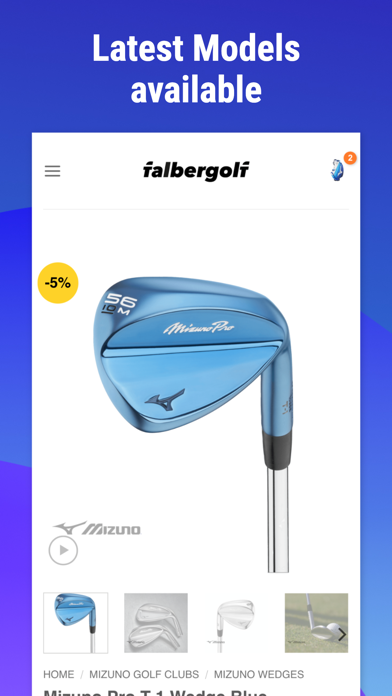 falbergolf iPhone screenshot 6 - Shopping app