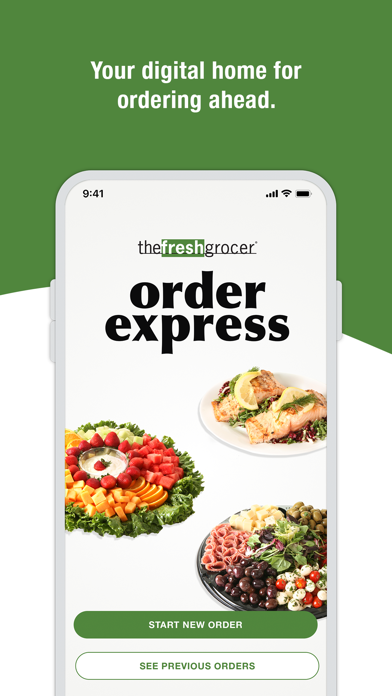 The Fresh Grocer Order Express Screenshot