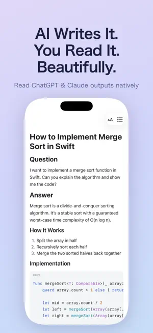 Markdown Reader - Ream screenshot 1