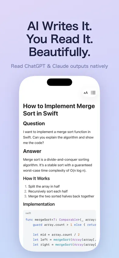Markdown Reader - Ream screenshot 1