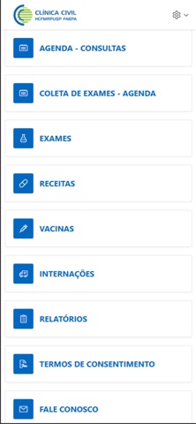 Clínica Civil HCFMRPUSP FAEPA iPhone screenshot