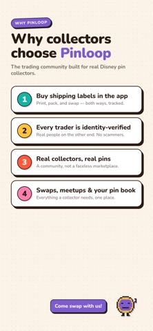 Pinloop - Pin Trading iPhone screenshot