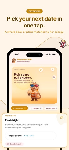 Otty: Couples Period Tracker Screenshot 4 of 6