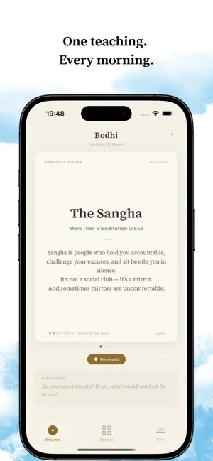 Bodhi Daily screenshot 1