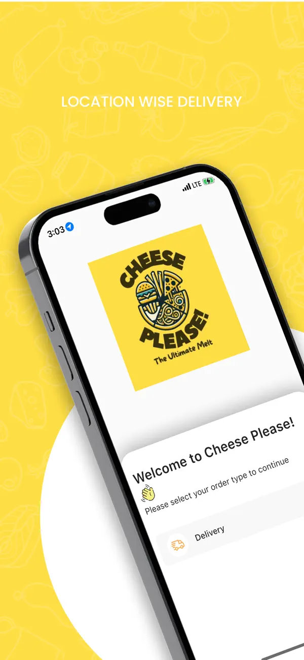 Screenshot #1 pour Cheese Please Delivery