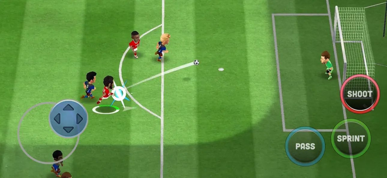 Mini Football - Soccer game Hack screenshot 1 - iOS game interface