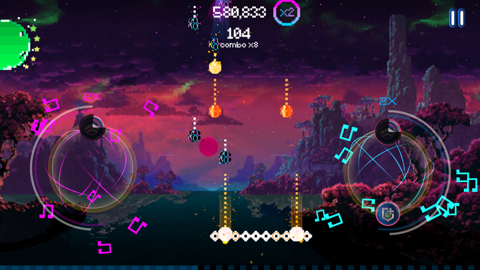 #7. Ginst - Music Game (iOS) 由: Gravity Games Ltd.