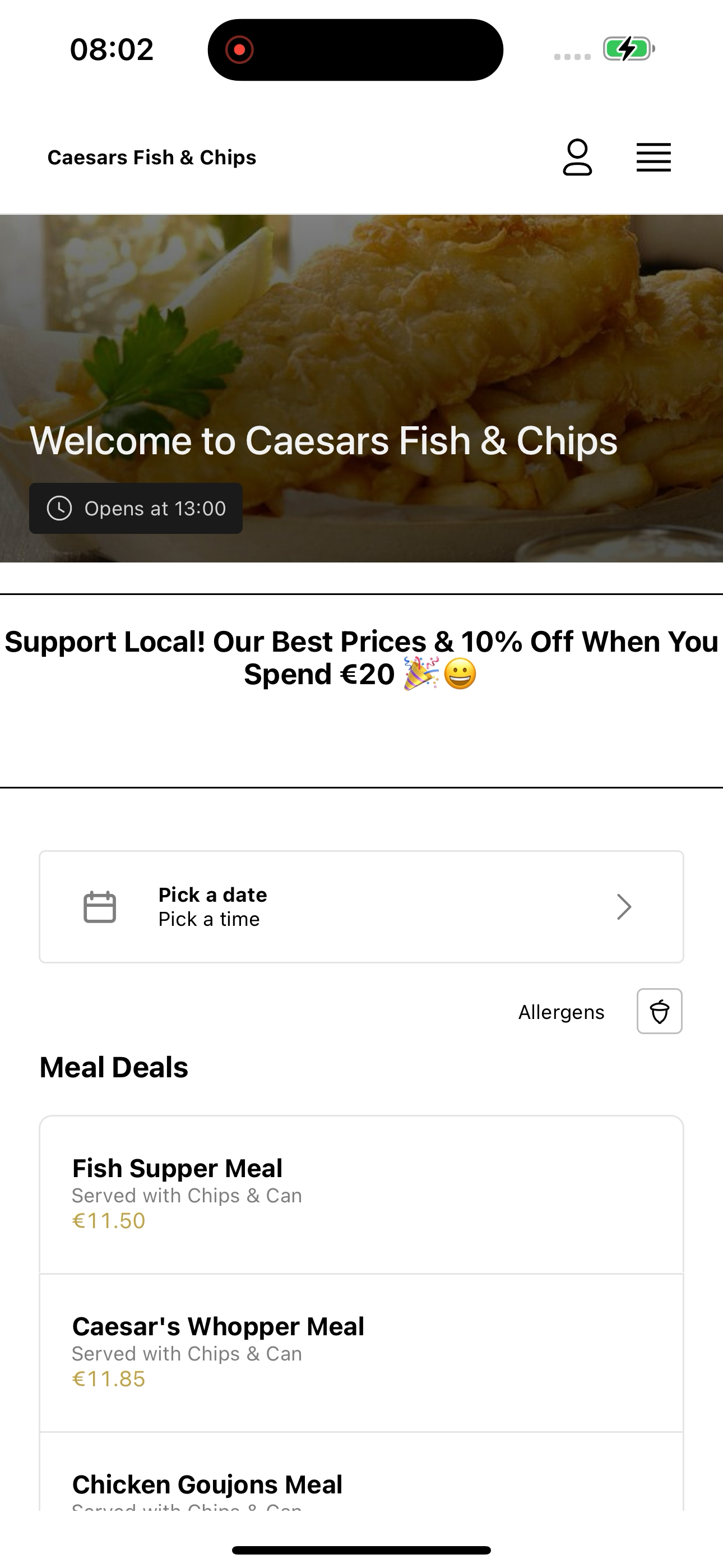 Caesar's Fish & Chips Kilkenny screenshot 3