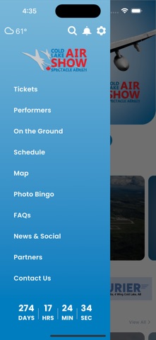 Cold Lake Air Show iPhone screenshot