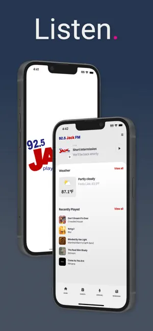 92.5 Jack FM screenshot 1
