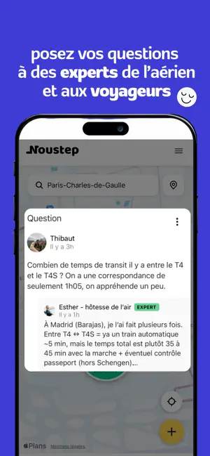 Noustep iPhone screenshot 3