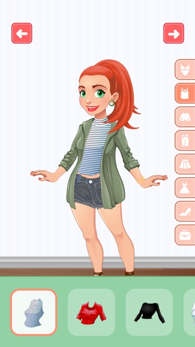 Girls fashion dress up game Screenshot