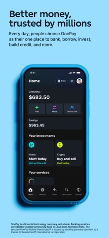 OnePay – Mobile Banking app screenshot